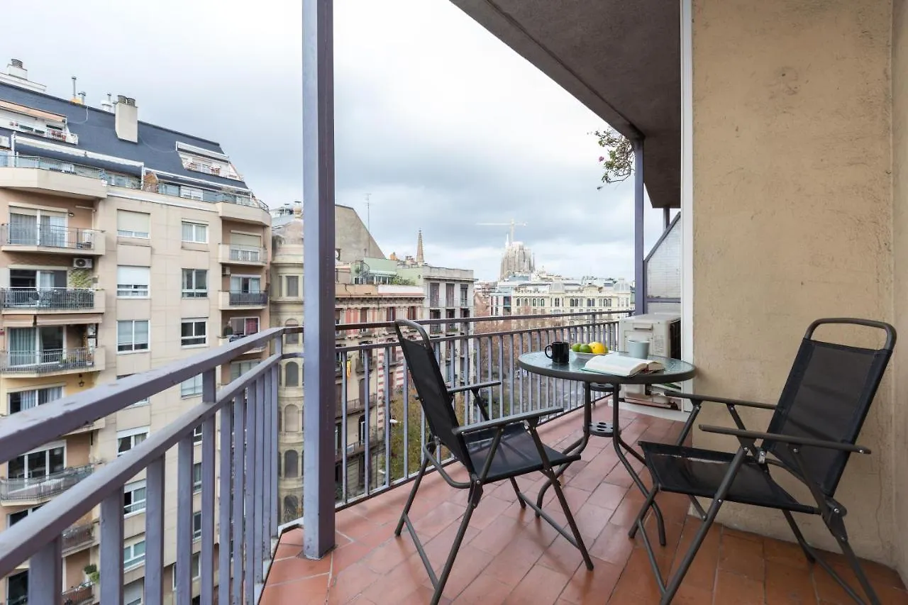 Heart Of The City Sunny With Iconic Terrace View バルセロナ アパート